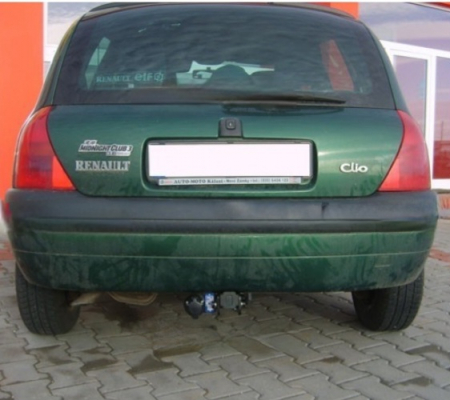 Carlig remorcare Renault Clio 3/5 usi 1998 - 2005 demontabil automat cu maneta marca Autohak [1]