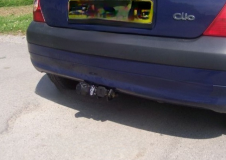 Carlig remorcare Renault Clio 3/5 usi 1998 - 2005 demontabil automat cu maneta marca Autohak [3]