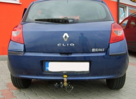 Carlig remorcare Renault Clio 3/5 usi 2005 - 2012 demontabil automat cu maneta marca Autohak [5]