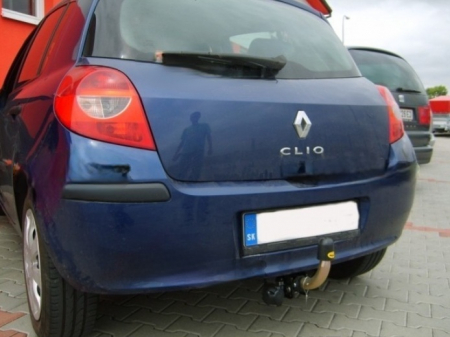 Carlig remorcare Renault Clio 3/5 usi 2005 - 2012 demontabil automat cu maneta marca Autohak [6]