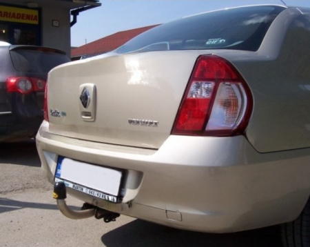 Carlig remorcare Renault Symbol 2001 - 2013 demontabil automat cu maneta marca Autohak [9]