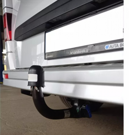 Carlig remorcare Renault Trafic dupa 2014 demontabil automat vertical marca Autohak [7]