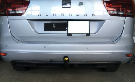 Carlig remorcare Seat Alhambra dupa 2010 demontabil automat vertical marca Autohak [9]