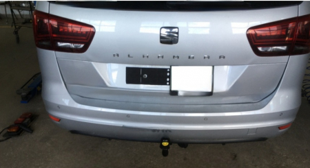 Carlig remorcare Seat Alhambra dupa 2010 demontabil automat vertical marca Autohak [8]