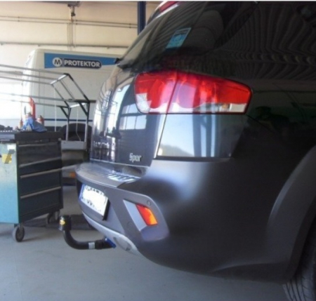 Carlig remorcare Seat Altea Freetrack dupa 2007 demontabil automat vertical marca Autohak [6]