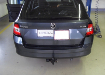 Carlig remorcare Skoda Fabia 5 usi fabricata incepand cu 06/2021 demontabil automat cu maneta marca Autohak [4]