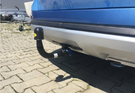 Carlig remorcare Skoda Fabia combi 2015 - 2018 demontabil automat vertical marca Autohak [11]