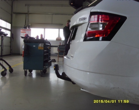 Carlig remorcare Skoda Fabia combi fabricat intre 2015 - 2018 marca Autohak [7]