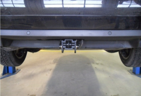 Carlig remorcare Skoda Octavia Scout 2013 - 2019 demontabil automat cu maneta marca Autohak [3]