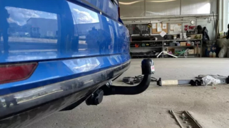 Carlig remorcare Skoda Rapid Spaceback dupa 2013 demontabil automat vertical marca Autohak [5]