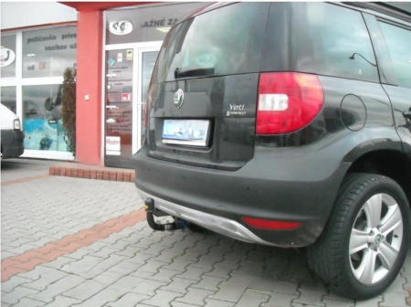 Carlig remorcare Skoda Yeti 2009 - 2013 demontabil automat vertical marca Autohak [9]