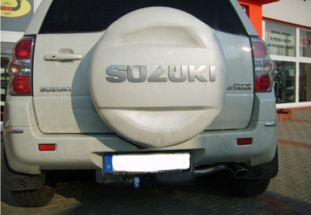 Carlig remorcare Suzuki Grand Vitara 3 usi dupa 2005 demontabil automat cu maneta marca Autohak [2]