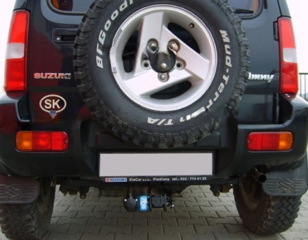 Carlig remorcare Suzuki Jimny 1998 - 2018 demontabil automat cu maneta marca Autohak [7]
