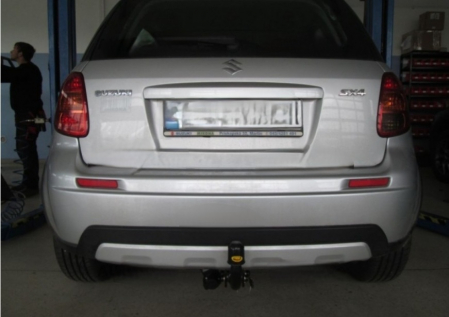 Carlig remorcare Suzuki SX4 3/5 usi tractiune fata 2006 - 2014 demontabil automat cu maneta marca Autohak [16]