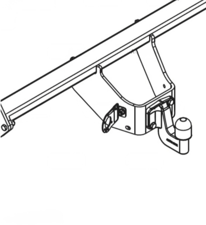 Carlige Toyota Hilux - Cârlig Remorcare Toyota Hilux GR Sport II (2025+) – Capacitate 3.5 Tone Auto-Hak