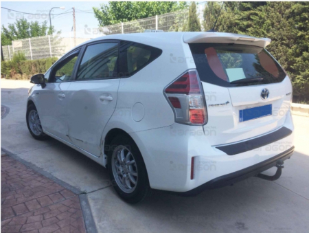 Carlig remorcare Toyota Prius Plus hybrid 03/2019 - prezent demontabil automat vertical marca Aragon [1]