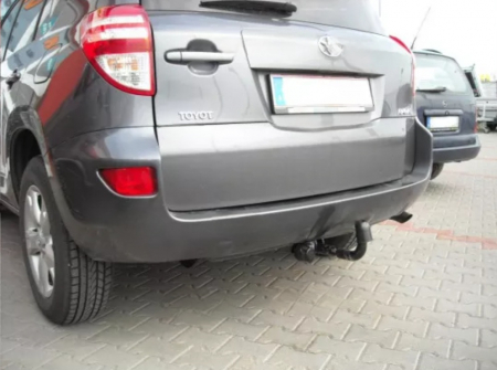 Carlig remorcare Toyota Rav 4 fara roata de rezerva pe usa din spate 2005-2009 marca Autohak [4]