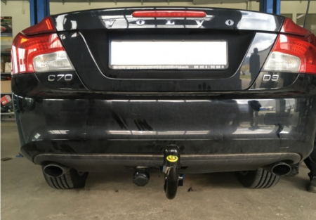 Carlig remorcare Volvo C70 cabrio 2006 - 2013 demontabil automat vertical marca Autohak [10]