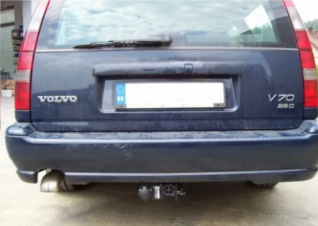 Carlig remorcare Volvo V70 combi 1997 - 2000 demontabil automat cu maneta marca Autohak [6]