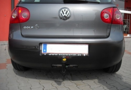 Carlig remorcare VW Golf 5, VW Golf 6 hatchback fabricat 2003 - 2010 demontabil vertical, marca Autohak [16]