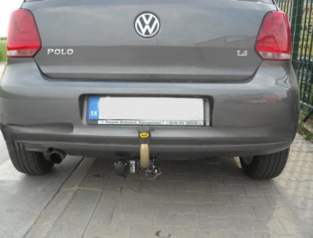 Carlig remorcare VW Polo 3/5 usi 2009 - 2017 demontabil automat cu maneta marca Autohak [4]