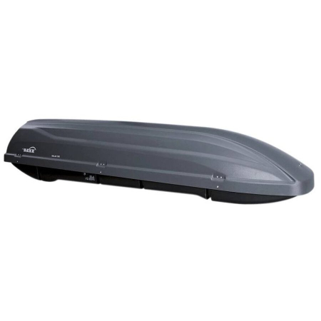 Cutii portbagaj - Cutie portbagaj Hakr, RELAX 310, Gri, volum 300L, lungime 205 cm