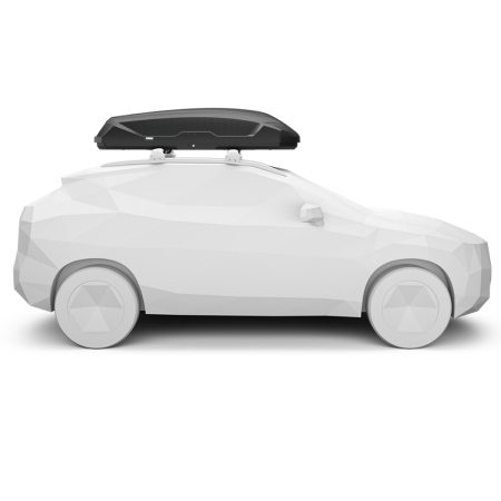 Cutie portbagaj Thule Pulse 2 L, Negru Mat [4]