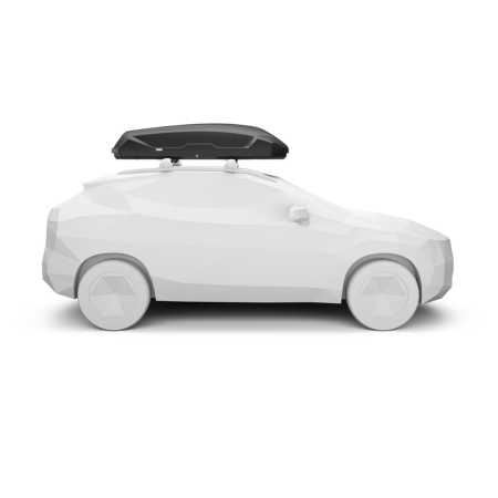 Cutie portbagaj Thule Pulse 2 M, Negru Mat [1]