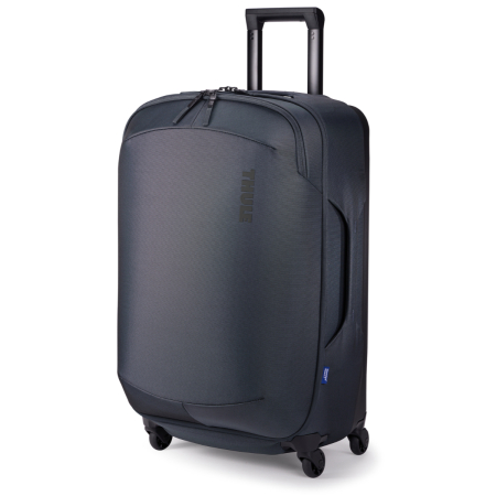 Trolere - Geanta voiaj, Thule, Subterra Checked Spinner, 68 cm, 65L, Dark Slate