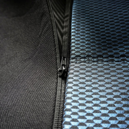 Huse universale premium pentru scaune auto albastru+negru - CARGUARD [2]