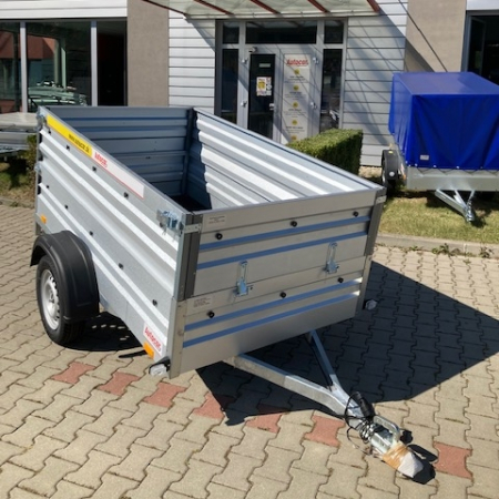 Remorca 750 kg obloane duble punte simpla 2050x1150x790 mm. [0]