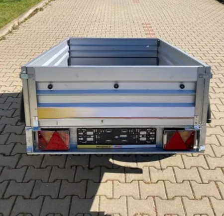 Remorca 750 kg punte simpla 1600x1090x340 mm. [4]