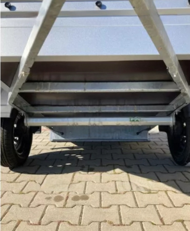 Remorca 750 kg punte simpla 1600x1090x340 mm. [2]