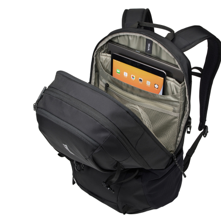 Rucsac urban cu compartiment laptop, Thule, EnRoute, 23L, Black (model 2022) [3]