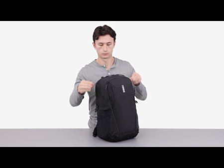 Rucsac urban cu compartiment laptop, Thule, EnRoute, 23L, Black (model 2022) [5]