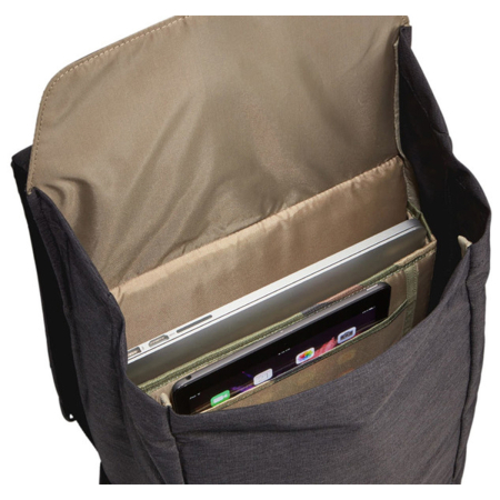 Rucsac urban cu compartiment laptop, Thule, Lithos, 16L, Black [3]