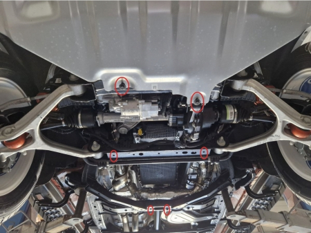 Scut aluminiu cutie de viteze Ford Ranger Raptor 2023 - prezent [2]