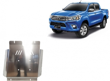 Scut Aluminiu 4mm Cutie Viteze Toyota Hilux Revo 2016-2026 - Protecție 4 mm [1]