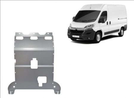 Scut aluminiu motor cutie radiator 4mm Citroen Jumper 2016+ [1]