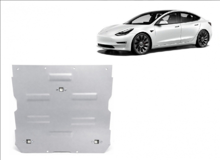 Scut aluminiu motor fata Tesla Model 3 AWD 2017-2026 [1]