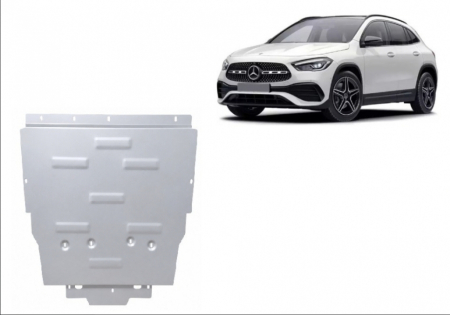 Scut Aluminiu 3mm Motor, Cutie și Radiator Mercedes GLA H247 (2018+) [1]