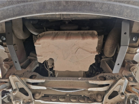 Scut motor si cutie viteze aluminiu 3mm Karmaster compatibil Mercedes Sprinter 2x4 2006-2018 usor [3]