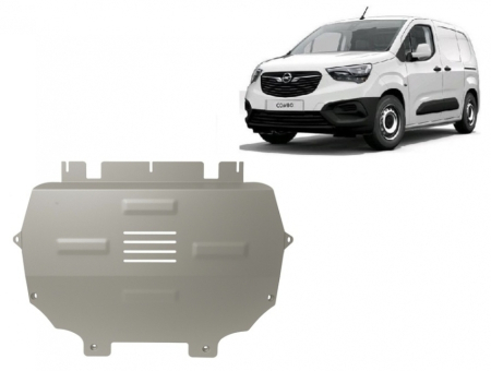 Scut Aluminiu 3mm Motor, Cutie, Radiator și Bară Opel Combo (2018+) [1]