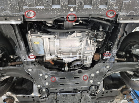 Scut motor si cutie aluminiu Renault Espace V 2015+ [3]