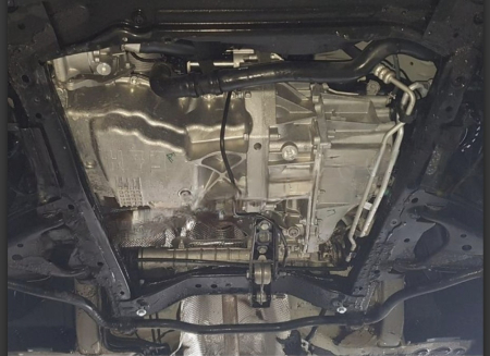 Scut Aluminiu Motor Cutie Viteze 4mm Renault Express 2021+ Karmaster 06.042ALU [3]