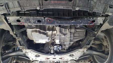 Scut motor cutie radiator aluminiu Renault Kadjar 2015+ [3]