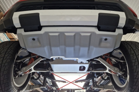 Scut aluminiu motor si grup fata Ford Ranger Raptor 2023 - prezent [5]