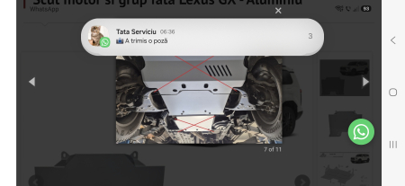 Scut Aluminiu 4mm Motor și Grup Lexus GX (2024+) [5]