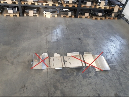 Scut Aluminiu Motor Toyota Hilux Invincible (2021 - Prezent) - 4mm [8]