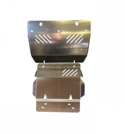 Scut Aluminiu Motor 4mm Toyota Land Cruiser J120 2002-2009 - Protecție Radiator și Bară [2]